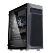 Корпус Zalman Z1 Plus, без БЖ, 2xUSB3.0, 1xUSB2.0, 3x120mm Black fans, TG Side Panel, ATX, Black