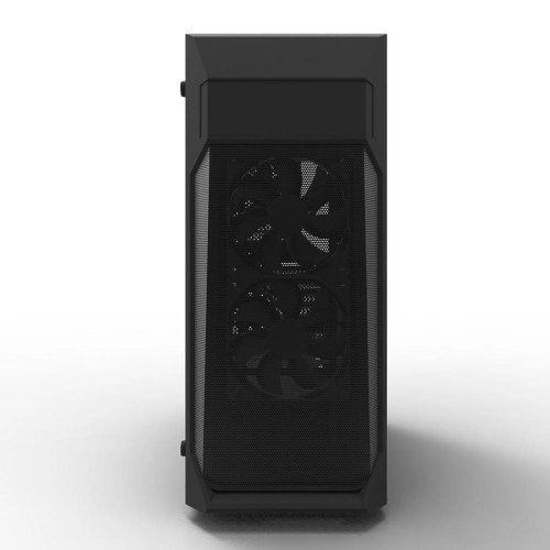 Корпус Zalman Z1 Plus, без БЖ, 2xUSB3.0, 1xUSB2.0, 3x120mm Black fans, TG Side Panel, ATX, Black