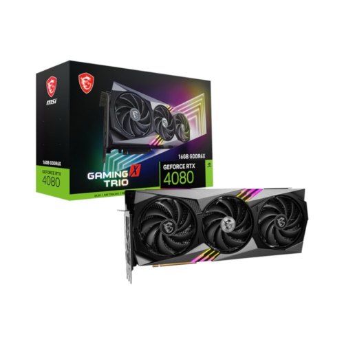 Відеокарта MSI  GeForce RTX 4080 16GB GDDR6X GAMING X TRIO