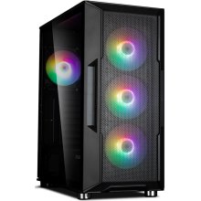 Корпус Zalman I3 Neo, без БЖ, 1xUSB3.0, 2xUSB2.0, 4x120mm RGB, TG Side Panel, ATX, чорний