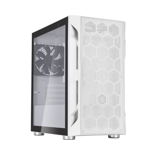 Корпус SilverStone FARA FAH1MW-G, без БЖ, 1xUSB3.0, 2xUSB2.0, 1x120mm Black fan, TG Side Panel, mATX, White