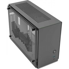 Корпус Zalman M2 Mini, без БЖ, 1xUSB3.0, 1xUSB Type-C, 1x80mm Black fan, Acryl Dual-Side Panel, Aluminium, mITX, сірий