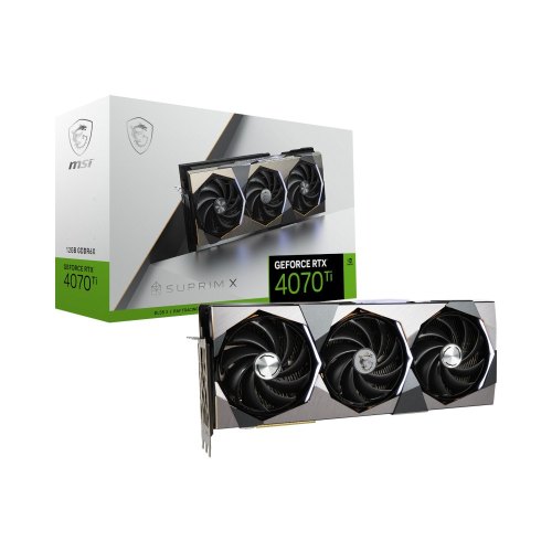 Відеокарта MSI  GeForce RTX 4070 TI 12GB GDDR6X SUPRIM X