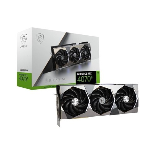 Відеокарта MSI  GeForce RTX 4070 Ti 12GB GDDR6X SUPRIM SE