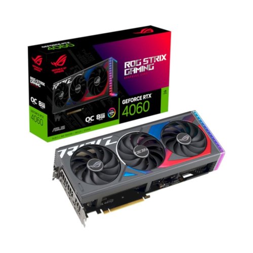 Відеокарта ASUS  GeForce RTX 4060 8GB GDDR6X STRIX OC ROG-STRIX-RTX4060-O8GGAMING