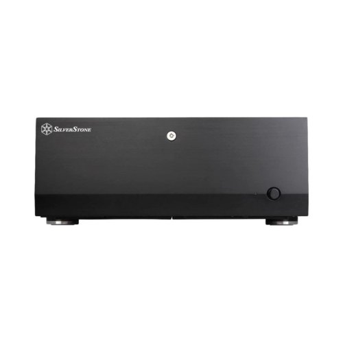Корпус SilverStone GRANDIA GD07B-C, без БЖ, 1хUSB3.0, 1xUSB Type-C, 3x120mm Black fans, HTPC, Black