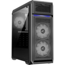 Корпус Zalman N5 OF, без БЖ, 1xUSB3.0, 2xUSB2.0, 3x120mm White LED fans, Acrylic Side Panel, ATX, чорний