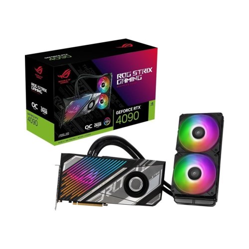 Відеокарта ASUS  GeForce RTX 4090 24GB GDDR6X STRIX OC GAMING LC ROG-STRIX-LC-RTX4090-O24G-GAMING
