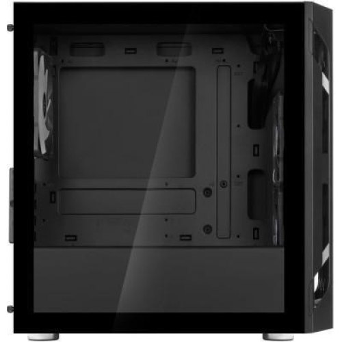 Корпус SilverStone FARA FAH1MB-PRO, без БЖ, 1xUSB3.0, 2xUSB2.0, 3x120mm ARGB fan, TG Side Panel, mATX, Black
