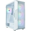 Корпус Zalman I3 Neo, без БЖ, 1xUSB3.0, 2xUSB2.0, 4x120mm RGB fans, TG Side Panel, ATX, білий