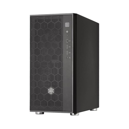 Корпус SilverStone FARA FAR1B-G-V2, без БЖ, 2xUSB3.0, 1xUSB2.0, 1x120mm Black fan, TG Side Panel, ATX, Black