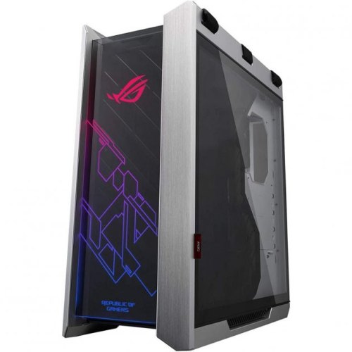 Корпус ASUS GX601 ROG Strix Helios White Edition, без БЖ, 5xUSB3.1, 4x140мм Fan, Tempered Glass front right left side, EATX, білий, aluminum frame, Au