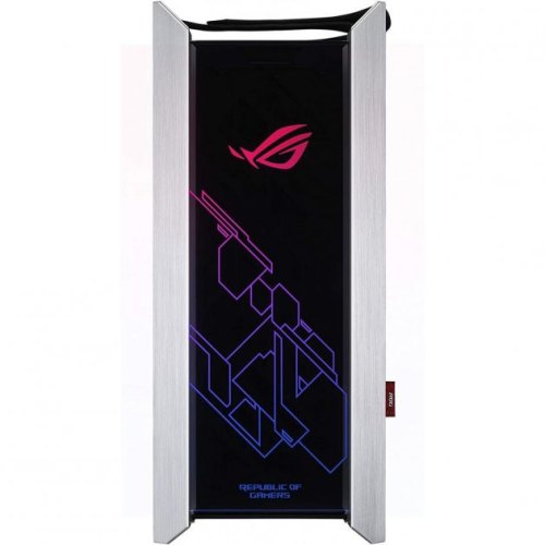 Корпус ASUS GX601 ROG Strix Helios White Edition, без БЖ, 5xUSB3.1, 4x140мм Fan, Tempered Glass front right left side, EATX, білий, aluminum frame, Au