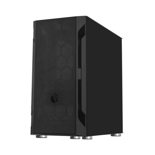 Корпус SilverStone FARA FAH1MB-G, без БЖ, 1xUSB3.0, 2xUSB2.0, 1x120mm Black fan, TG Side Panel, mATX, Black