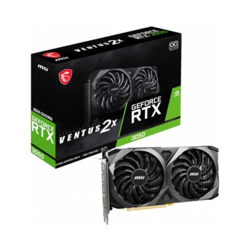 Відеокарта MSI  GeForce RTX 3050 8GB GDDR6 VENTUS 2X OCV1