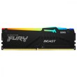 Пам'ять ПК Kingston DDR5 32GB 4800 Beast Black RGB