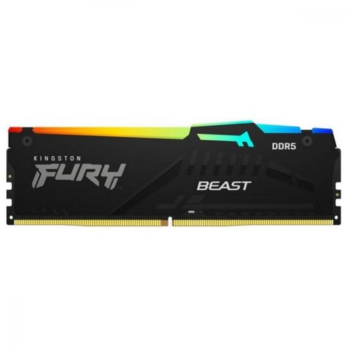 Пам'ять ПК Kingston DDR5 32GB 4800 Beast Black RGB