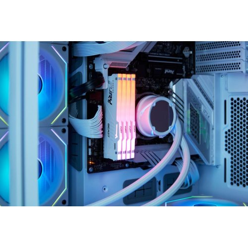Пам'ять ПК Kingston DDR5 16GB 5200 FURY Beast White RGB XMP