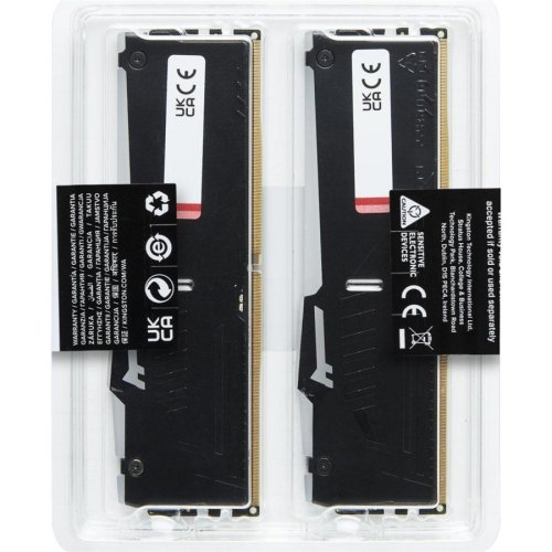 Пам'ять ПК Kingston DDR5 16GB KIT (8GBx2) 4800 FURY Beast RGB