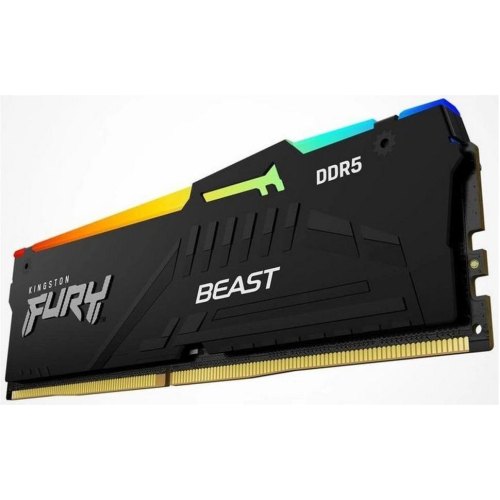 Пам'ять ПК Kingston DDR5 16GB 5600 Beast Black RGB