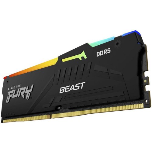 Пам'ять ПК Kingston DDR5 32GB 5600 Beast Black RGB