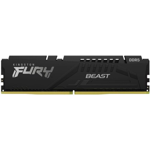 Пам'ять ПК Kingston DDR5 16GB KIT (8GBx2) 5600 FURY Beast Black