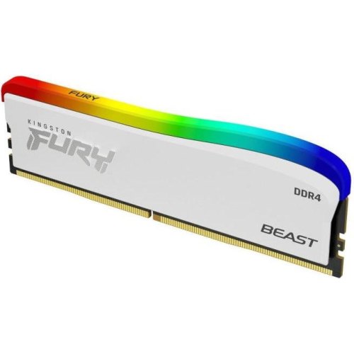 Пам'ять ПК Kingston DDR4 16GB 3600 FURY Beast White RGB SE