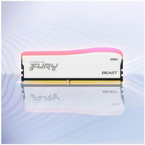 Пам'ять ПК Kingston DDR4 16GB 3600 FURY Beast White RGB SE