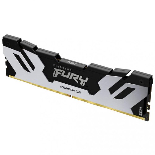 Пам'ять ПК Kingston DDR5 32GB KIT (16GBx2) 6000 FURY Renegade Silver