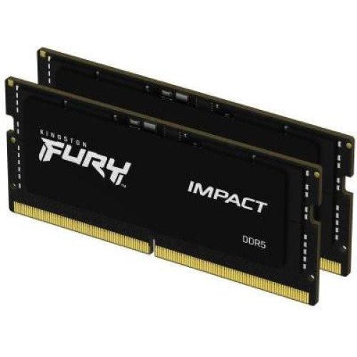 Модуль пам'яті для ноутбука Kingston DDR5 64GB KIT (32GBx2) 4800 FURY Impact