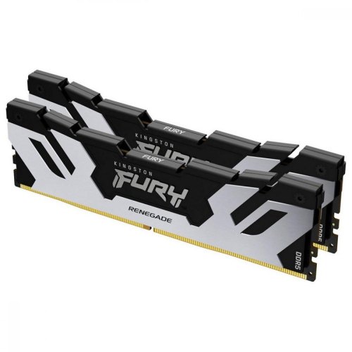 Пам'ять ПК Kingston DDR5 64GB KIT (32GBx2) 6000 Renegade Silver XMP
