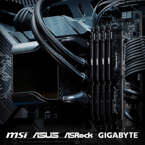 Пам'ять ПК Kingston DDR5 16GB 5600 FURY Beast Black EXPO