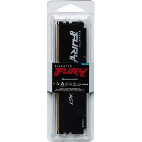 Пам'ять ПК Kingston DDR5 32GB 6000 FURY Beast Black XMP