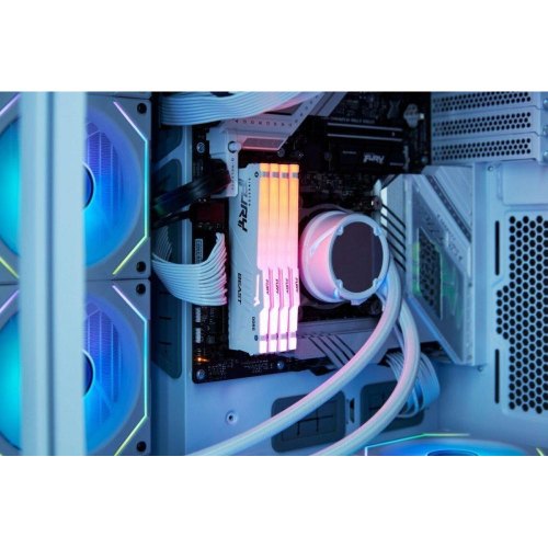 Пам'ять ПК Kingston DDR5 16GB 6000 FURY Beast White RGB EXPO