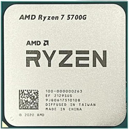 Процесор AMD Ryzen 7 5700G 3.8/4.6 GHz/16MB/sAM4 TRAY (100-000000263)