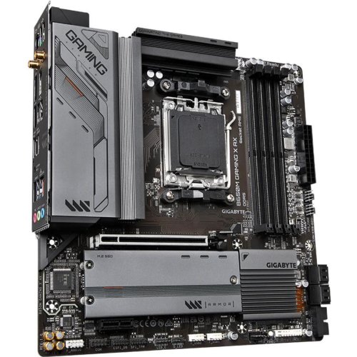 Материнська плата GIGABYTE B650M GAMING X AX sAM5 B650M 4xDDR5 M.2 HDMI DP mATX