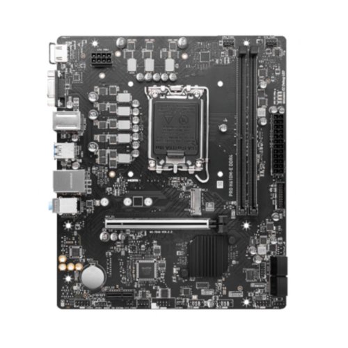 Материнcька плата MSI PRO H610M-E DDR4 s1700 H610 2xDDR4 M.2 HDMI D-Sub mATX