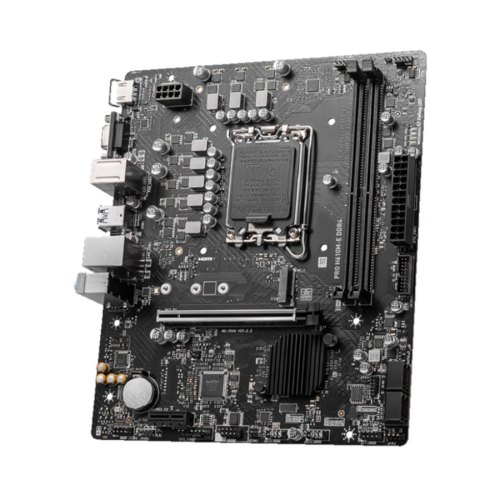 Материнcька плата MSI PRO H610M-E DDR4 s1700 H610 2xDDR4 M.2 HDMI D-Sub mATX