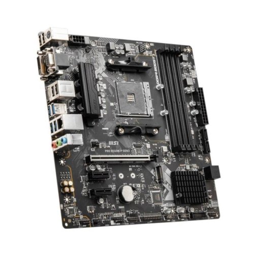 Материнcька плата MSI PRO B550M-P GEN3 sAM4 B550 4xDDR4 HDMI DVI DSub mATX