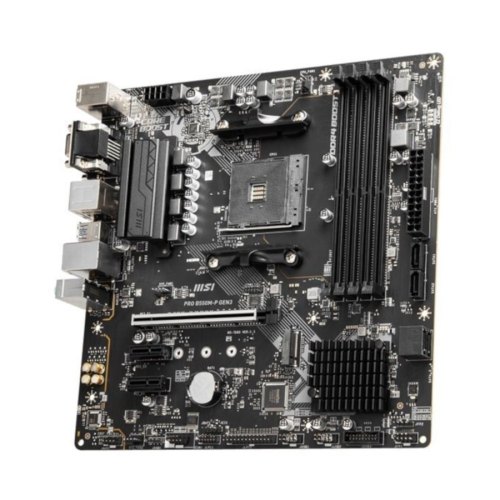 Материнcька плата MSI PRO B550M-P GEN3 sAM4 B550 4xDDR4 HDMI DVI DSub mATX
