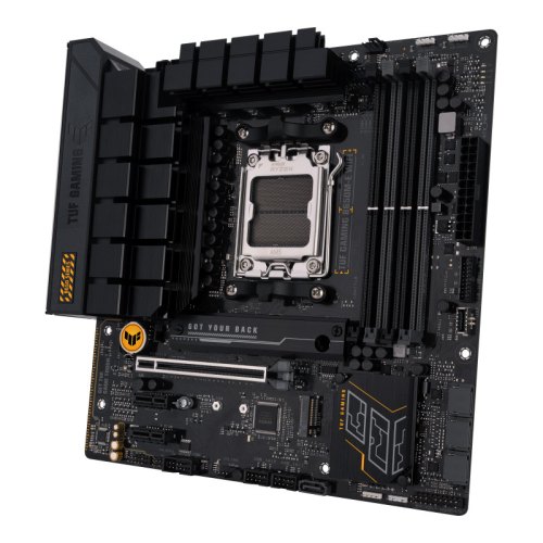 Материнcька плата ASUS TUF GAMING B650M-E WIFI sAM5 B650 2xDDR5 M.2 HDMI DP Wi-Fi BT mATX
