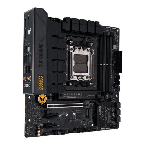 Материнcька плата ASUS TUF GAMING B650M-E WIFI sAM5 B650 2xDDR5 M.2 HDMI DP Wi-Fi BT mATX