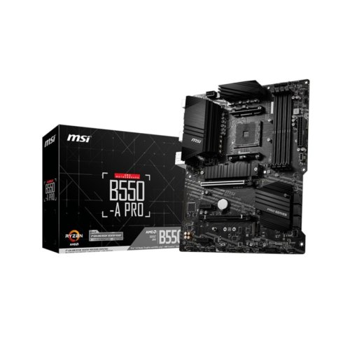 Материнcька плата MSI B550-A PRO sAM4 B550 4xDDR4 HDMI DP ATX