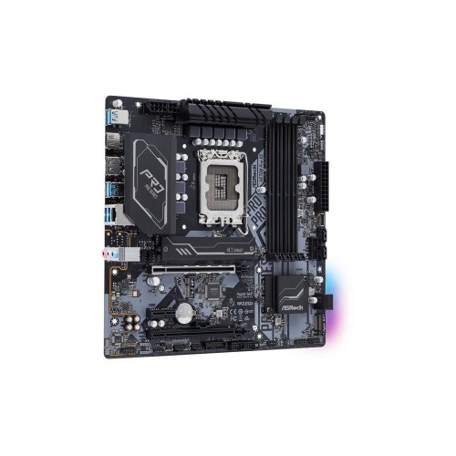 Материнська плата ASRock H670M PRO RS s1700 H670M 4xDDR4 HDMI DP mATX