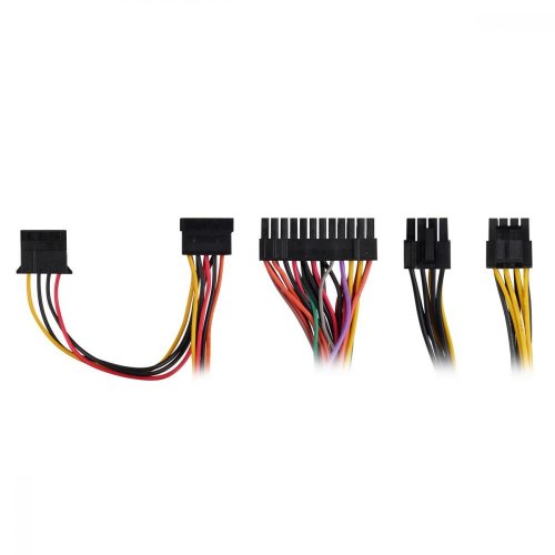 Блок живлення 2E Basic Power  (500W), 80%, 120mm, 1xMB 24pin(20+4), 1xCPU 8pin(4+4), 3xMolex, 4xSATA, 2xPCIe 8pin(6+2)