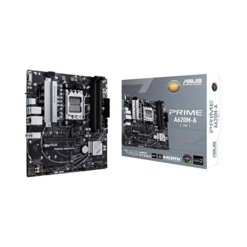 Материнcька плата ASUS PRIME A620M-A-CSM sAM5 A620 4xDDR5 HDMI DP D-Sub mATX