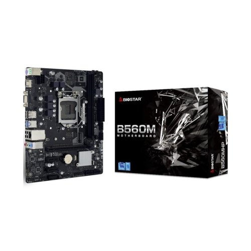 Материнська плата Biostar B560MHP 2.0 s1200 B560M 2xDDR4 HDMI D-Sub mATX