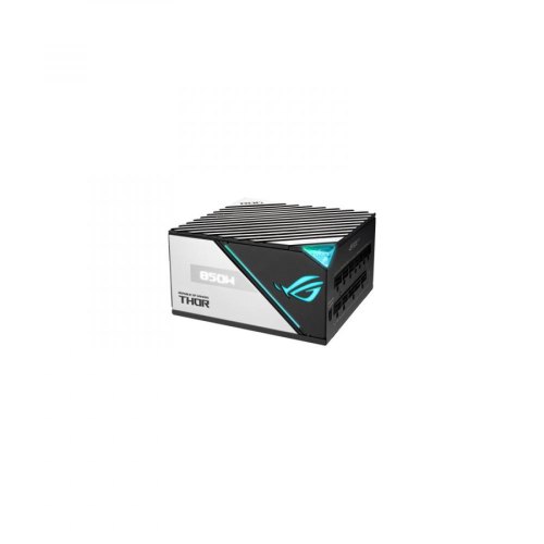 Блок живлення ASUS ROG THOR  (850W), >90%, 80+ Platinum, 135мм, 1xMB 24pin(20+4), 2xCPU 8pin(4+4), 6xMolex, 10xSATA, 83xPCIe 8pin(6+2), Fully Modular,