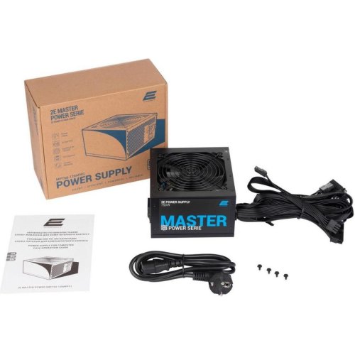 Блок живлення 2E Master Power  (750W), >80%, 80+ White, 120mm, 1xMB 24pin(20+4), 1xCPU 8pin(4+4), 3xMolex, 5xSATA, 4xPCIe 8pin(6+2)