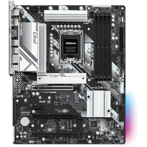 Mатеринська плата ASRock B760 PRO RS s1700 B760 4xDDR5 4xM.2 DP HDMI ATX